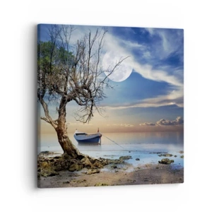 Obraz na plátně - Je to konec nebo začátek? - 30x30 cm