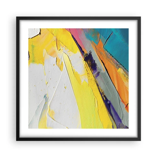 Plakát v černém rámu - Anatomie světla - 50x50 cm