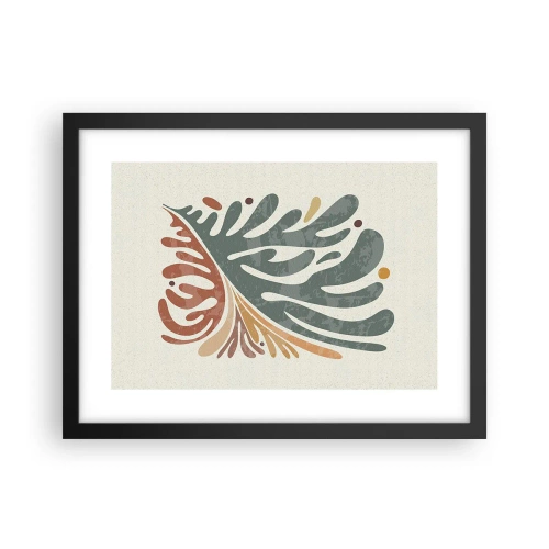 Plakát v černém rámu - Vícebarevný list - 40x30 cm