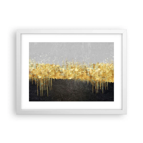Plakát v bílém rámu - Dovnitř a vzhůru - 40x30 cm