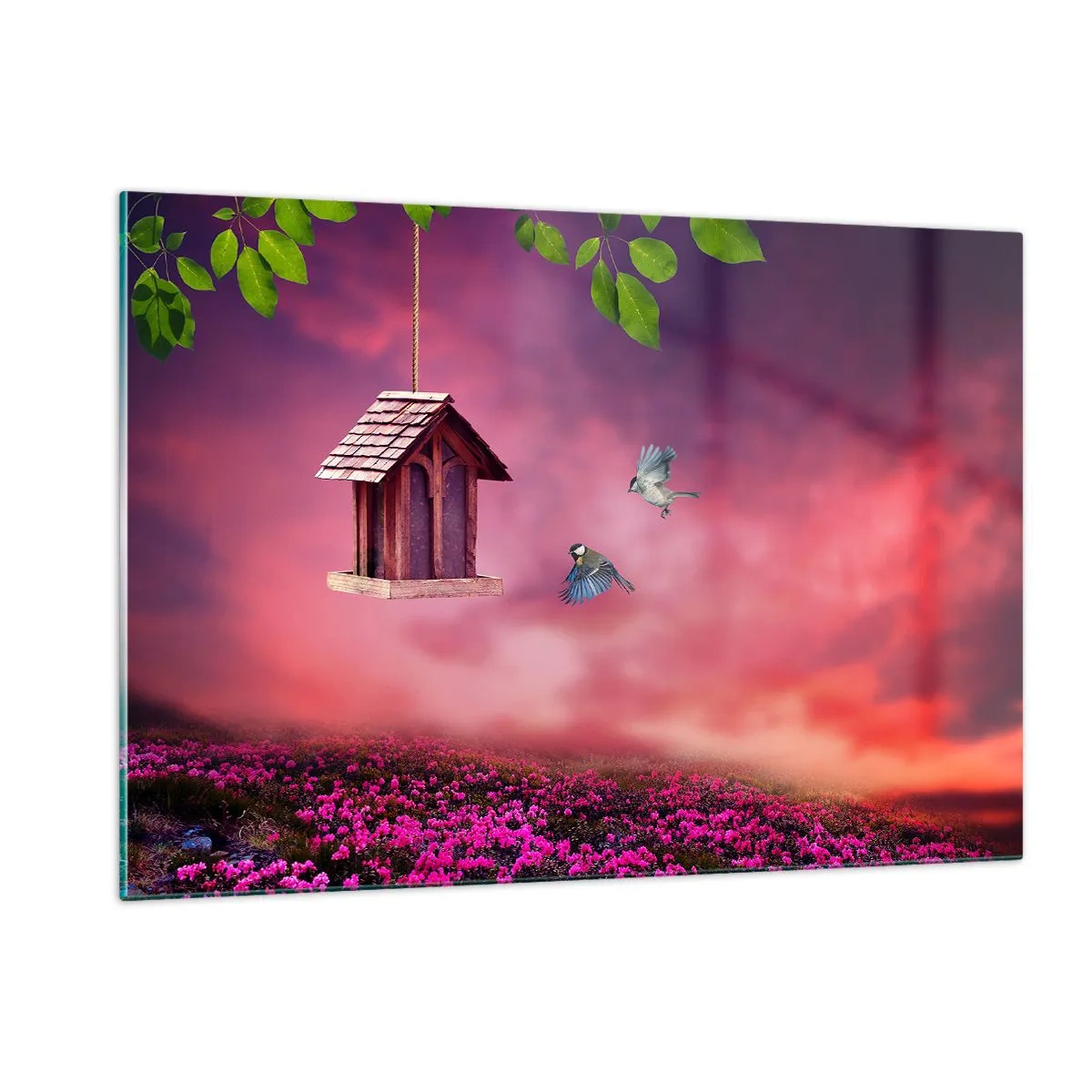 Obraz na skle - Pozvání na večeři - 120x80 cm