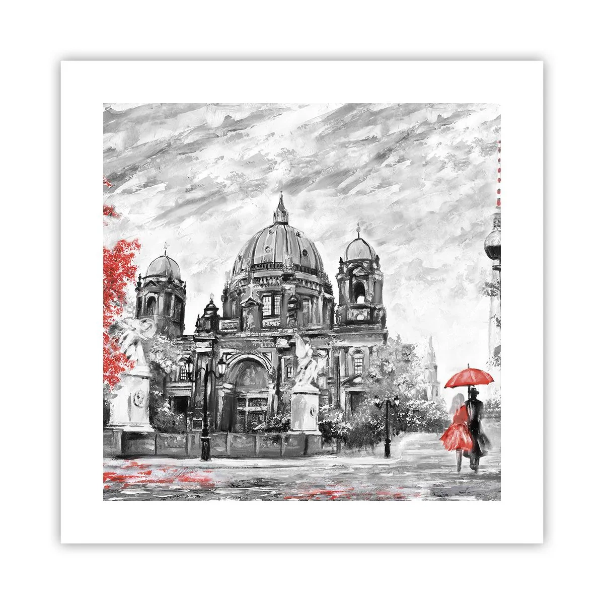 Plakát - Berlínské setkání - 40x40 cm