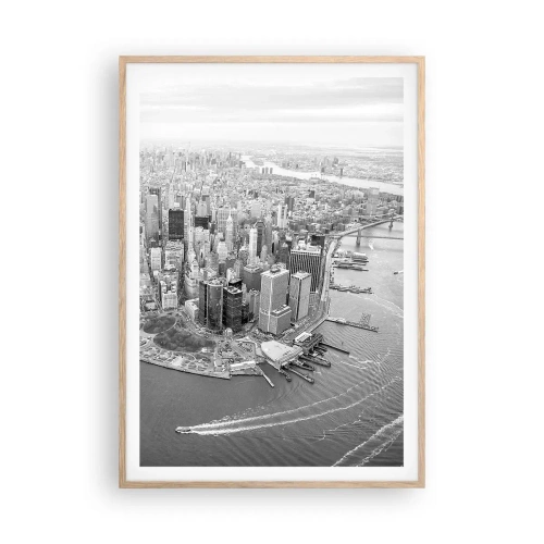 Plakát v rámu světlý dub - Jak nemilovat? - 70x100 cm