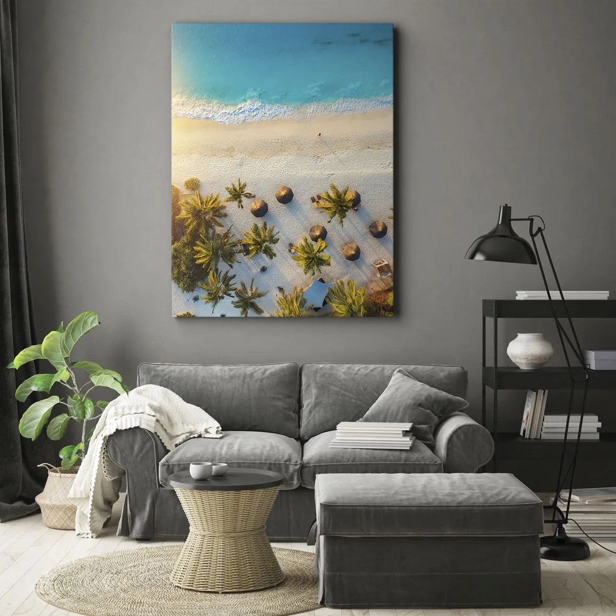 Obraz na plátně - Vítej v ráji - 50x70 cm