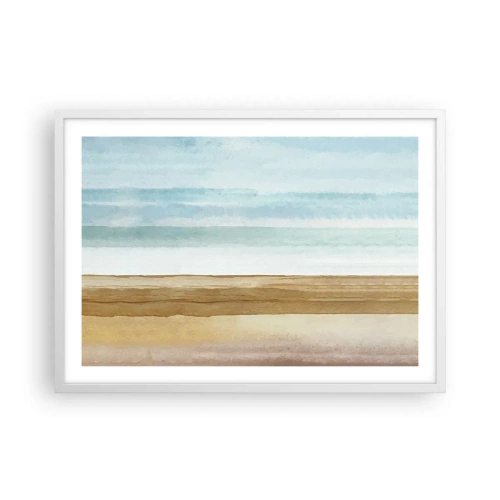 Plakát v bílém rámu - Utěšení - 70x50 cm