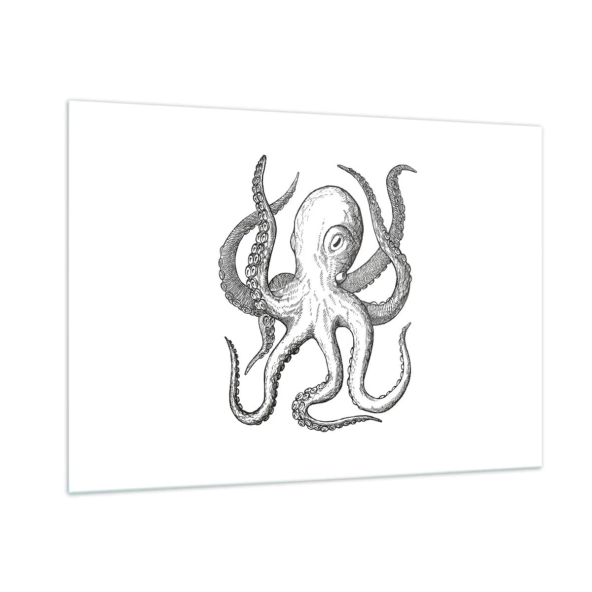 Obraz na skle - Tančící s vlnami - 100x70 cm