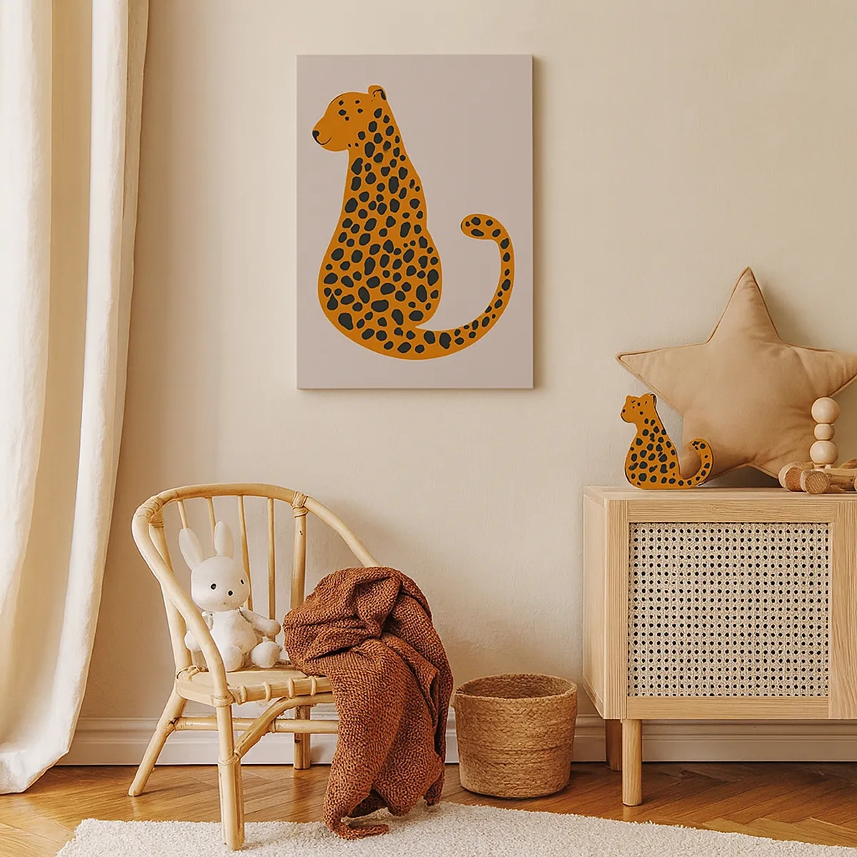 Obraz na plátně - Leopardní vzor je v módě - 50x70 cm