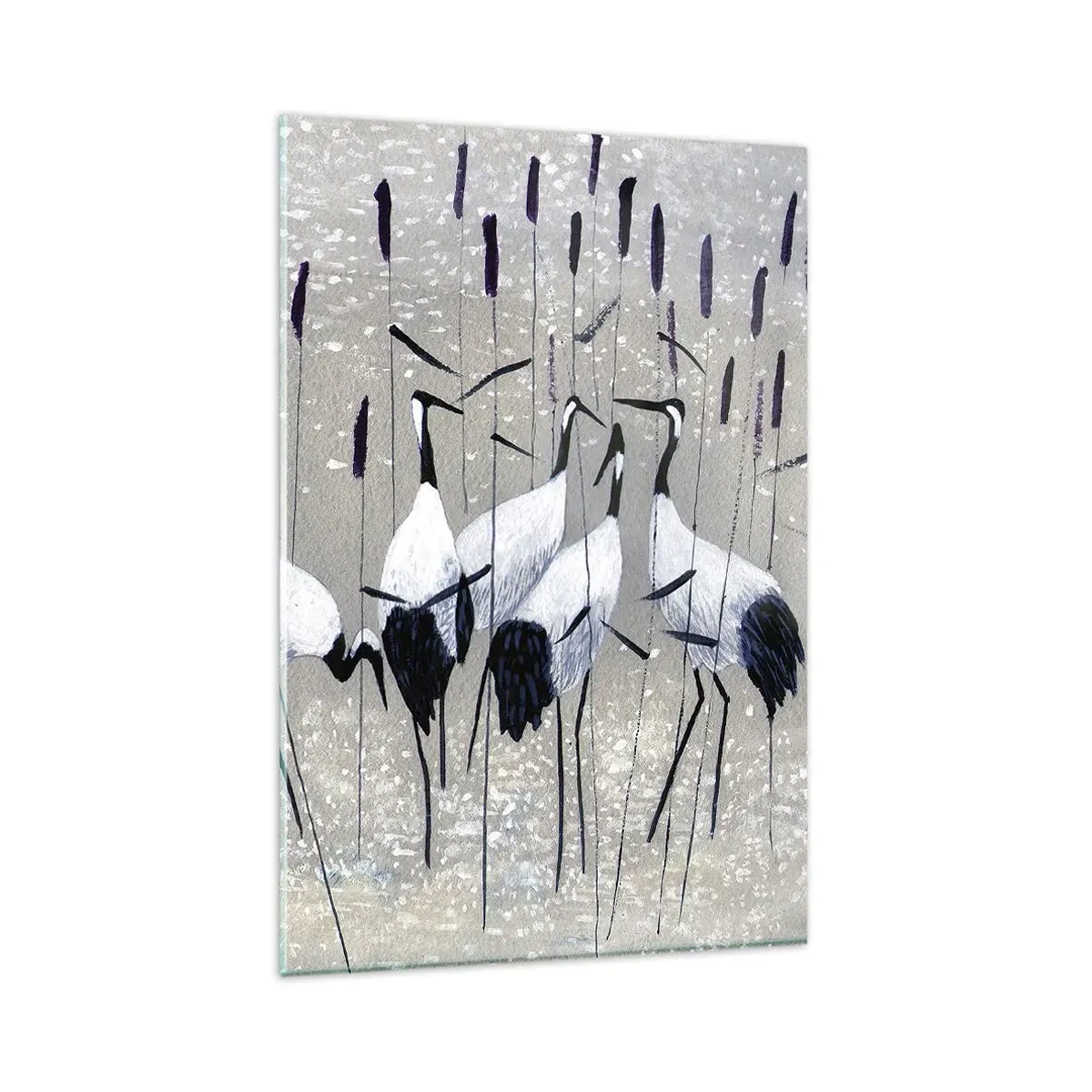 Obraz na skle - Mezi svými - 80x120 cm