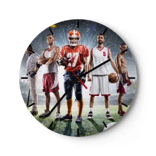 Nástěnné hodiny - Gladiátoři arén - 40x40 cm