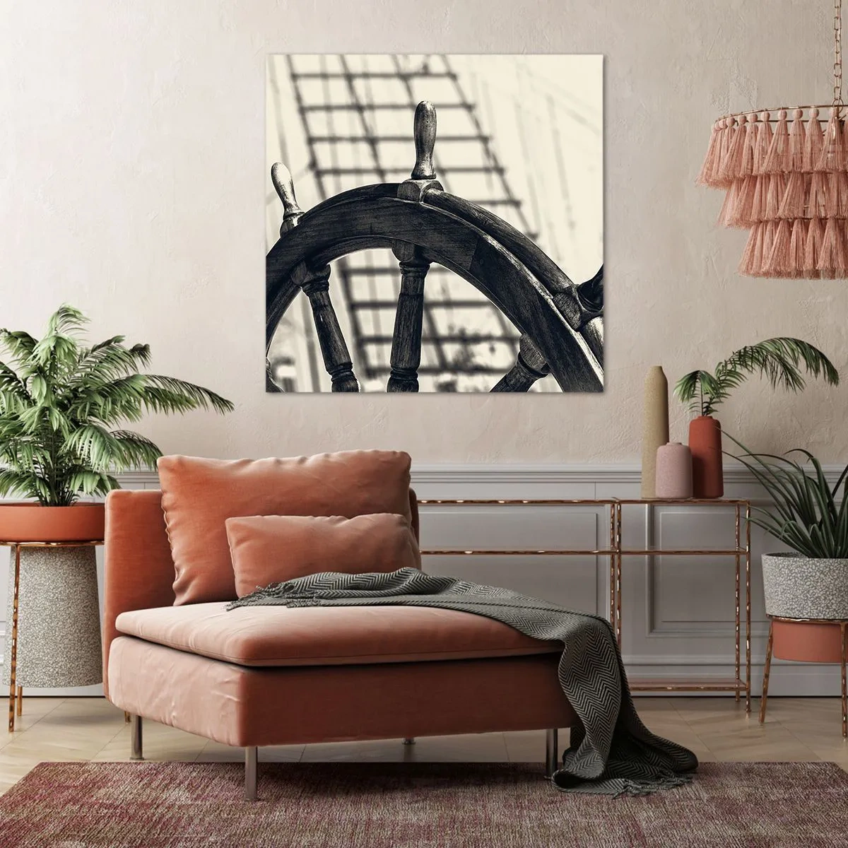 Obraz na plátně - Mořské příběhy - 40x40 cm