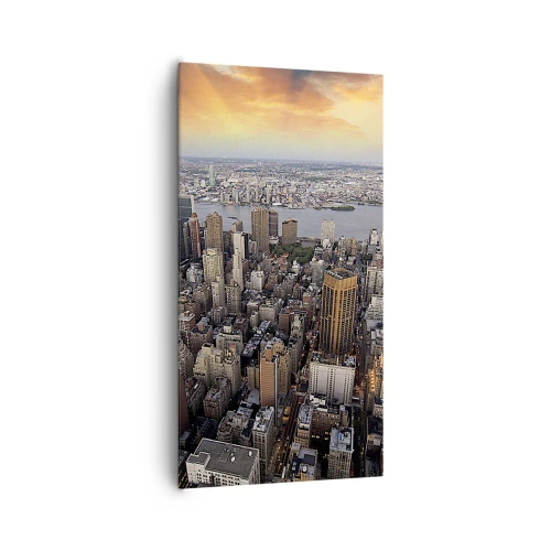 Obraz na plátně - Bušící srdce naší doby - 65x120 cm