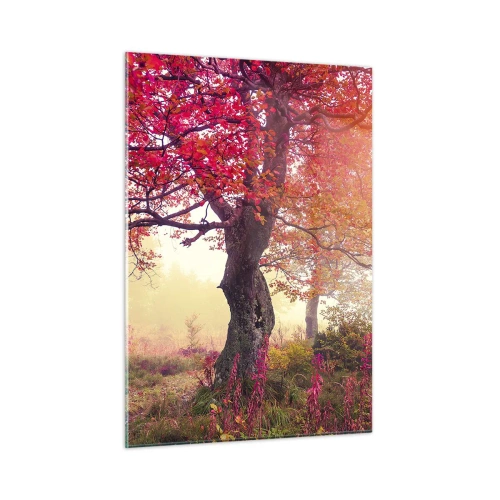Obraz na skle - Šílenství rozkvětu - 50x70 cm