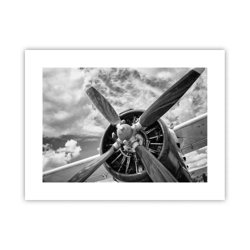 Plakát - Dobyvatel oblohy - 40x30 cm