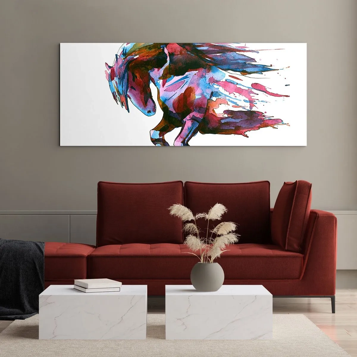 Obraz na skle - U vytržení - 100x40 cm