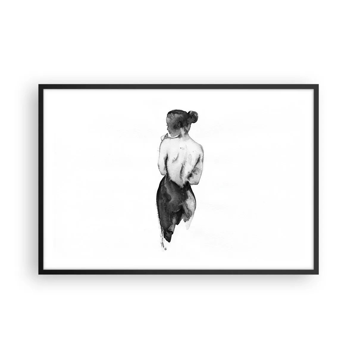 Plakát v černém rámu - Mizející svět - 91x61 cm
