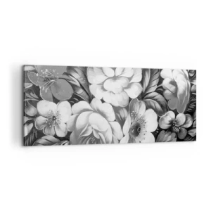 Obraz na plátně - Krásné dokonce v šedi - 100x40 cm
