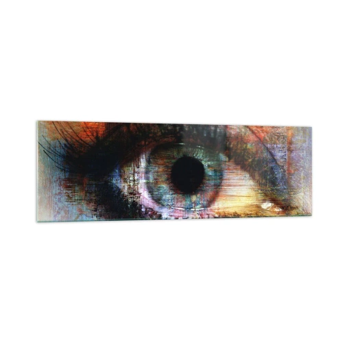 Obraz na skle - Lze se podívat do duše - 160x50 cm