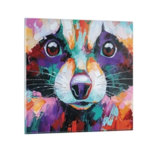 Obraz na skle - Pouze dobré emoce - 70x70 cm