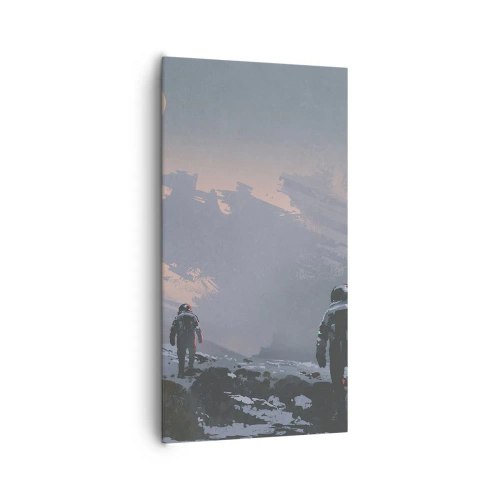 Obraz na plátně - Pod neznámou hvězdou - 65x120 cm