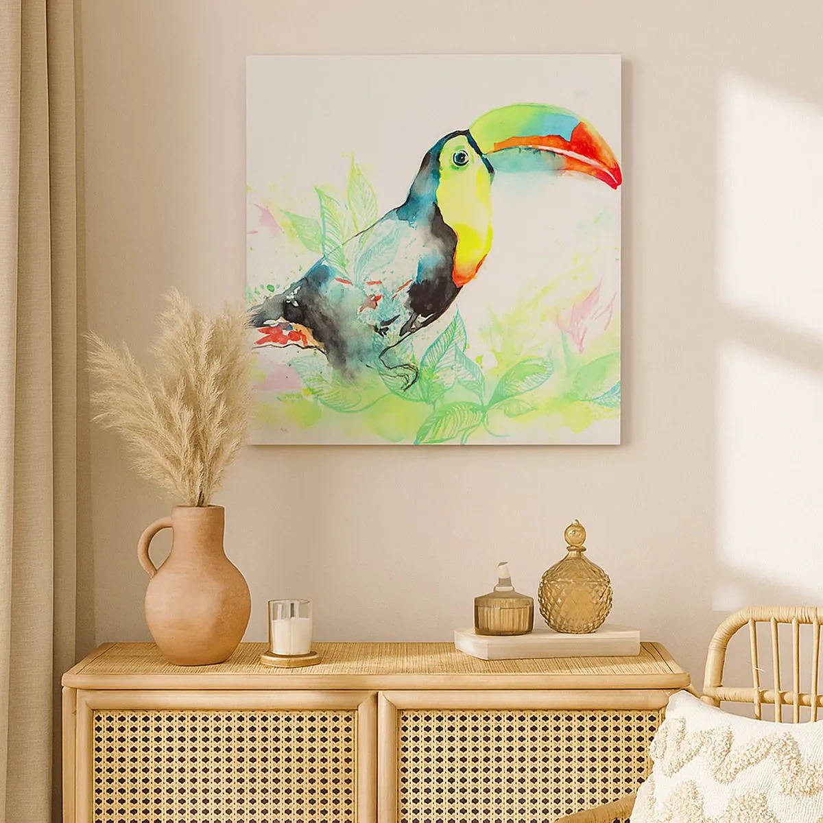 Obraz na plátně - Barevný jako Jižní Amerika - 30x30 cm