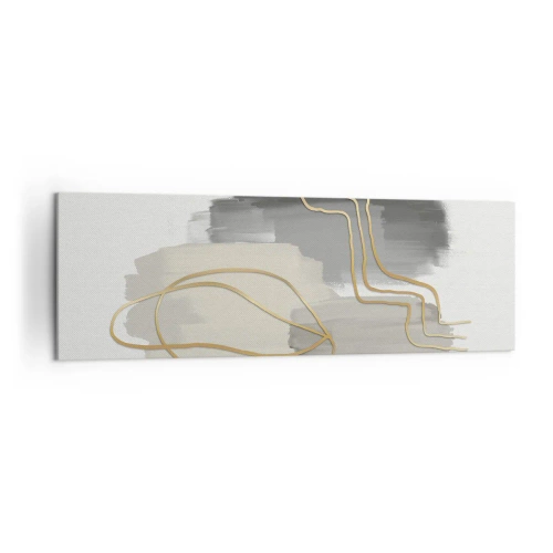 Obraz na plátně - Trvání a pohyb - 160x50 cm