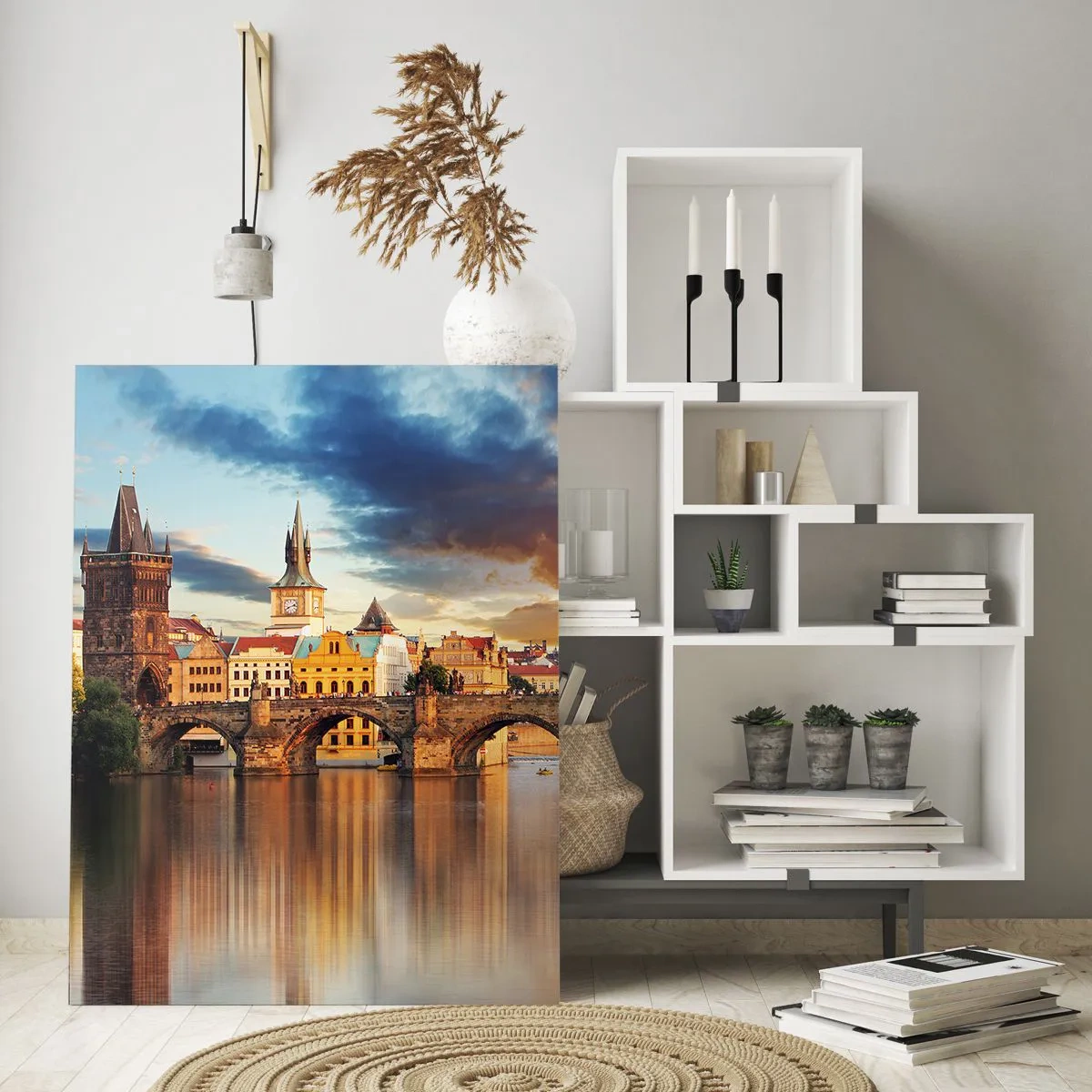 Obraz na skle - Krásná od pradávna - 50x70 cm