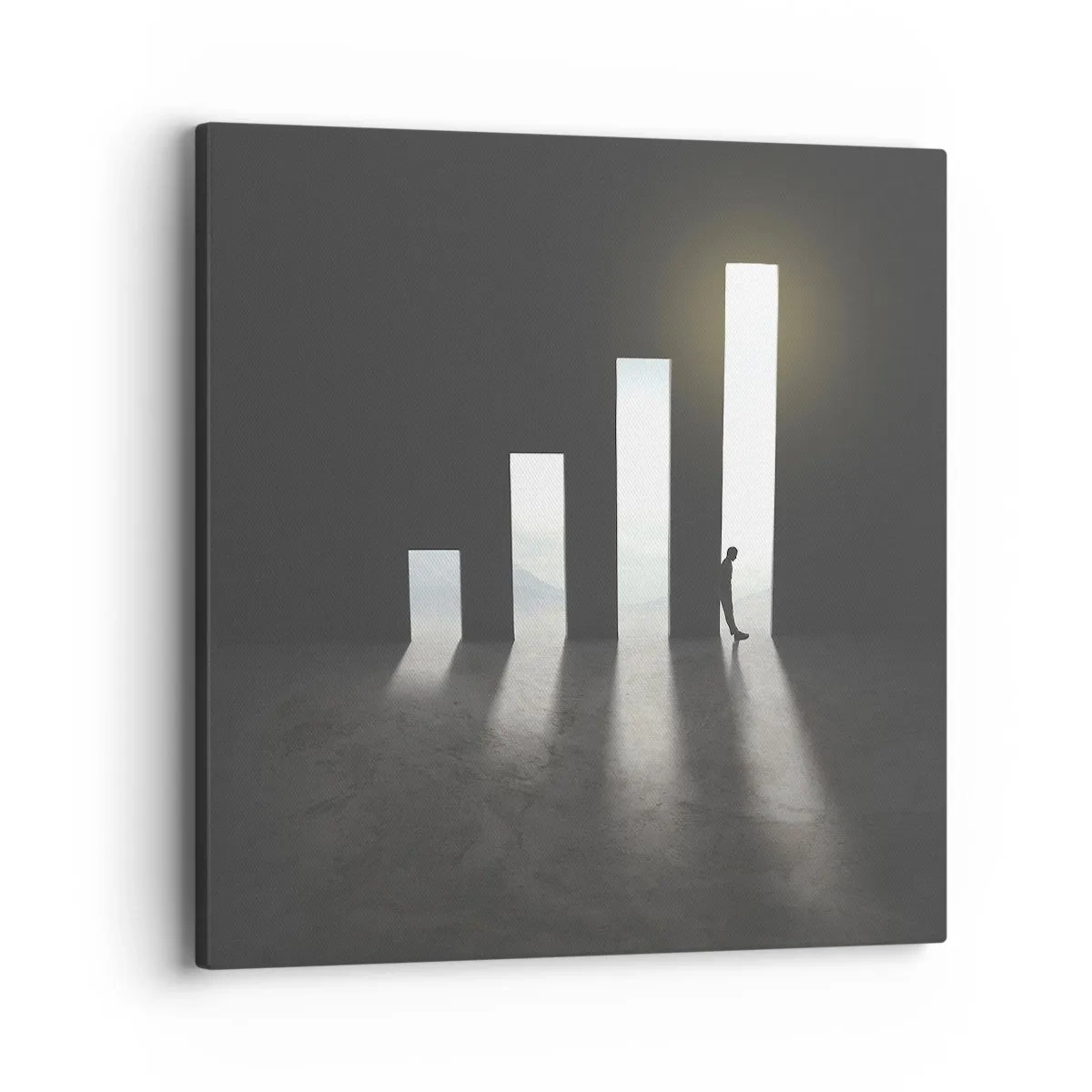 Obraz na plátně - Úspěch – imprese - 40x40 cm