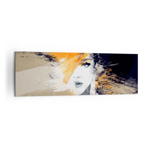 Obraz na plátně - A je světlo - 160x50 cm
