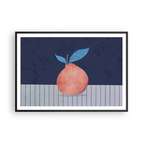 Plakát v černém rámu - Konvexita a rovina - 100x70 cm