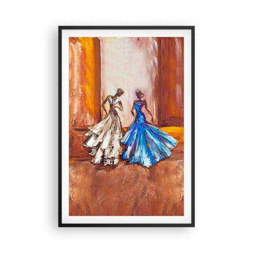 Plakát v černém rámu - Půvabné duo - 61x91 cm