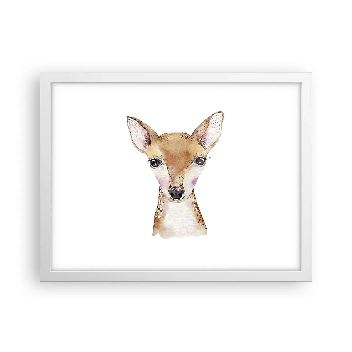 Plakát v bílém rámu - Povaha nevinnosti - 40x30 cm