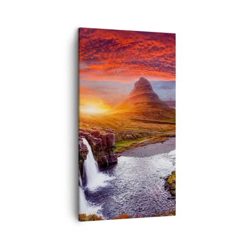 Obraz na plátně - Pohled na Středozem - 45x80 cm