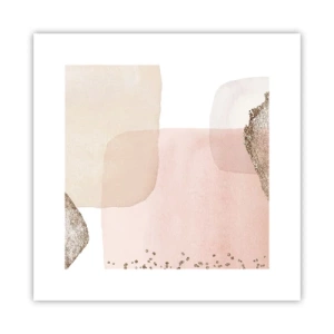 Plakát - Pohled skrze barvy - 30x30 cm