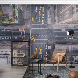 Fototapeta Samolepicí Deluxe Sticker - Snadná volba - New York, Město, Architektura - 250x175 cm