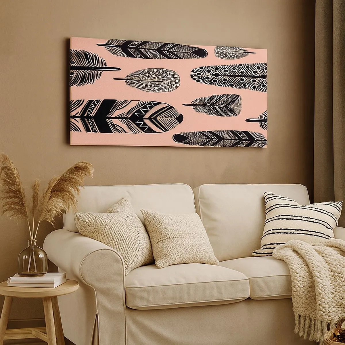 Obraz na plátně - Indiánská kolekce - 100x40 cm