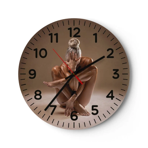 Nástěnné hodiny - Jednota těla a ducha - 30x30 cm