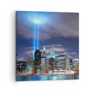 Obraz na plátně - Světlem dosáhnout nebe - 70x70 cm