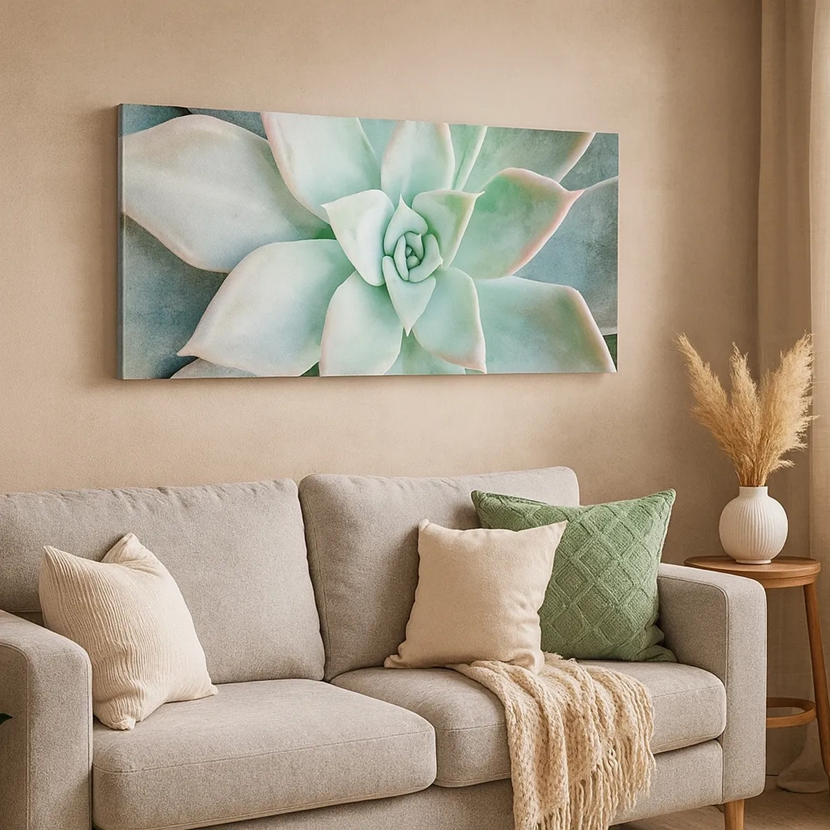 Obraz na plátně - Srdce pouště - 30x30 cm