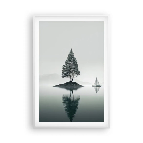 Plakát v bílém rámu - Snění - 61x91 cm