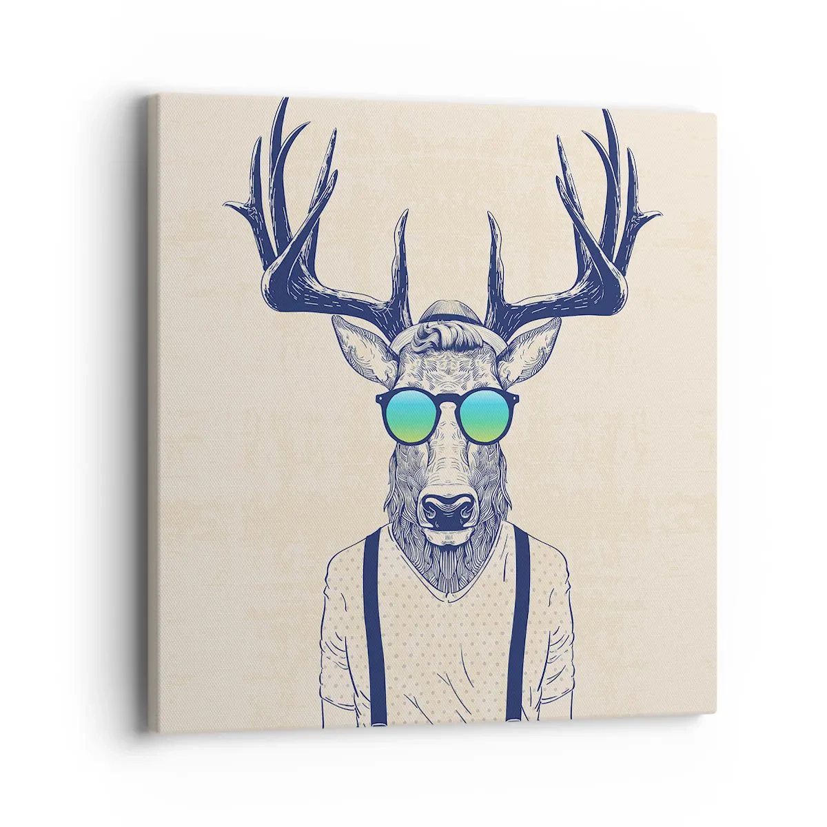 Obraz na plátně - A koho jsi čekal? - 40x40 cm