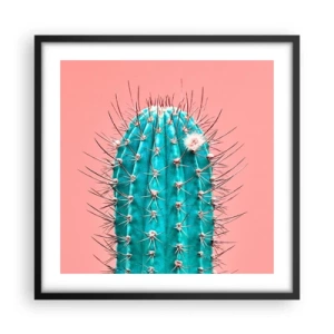 Plakát v černém rámu - Jen koukej - 50x50 cm