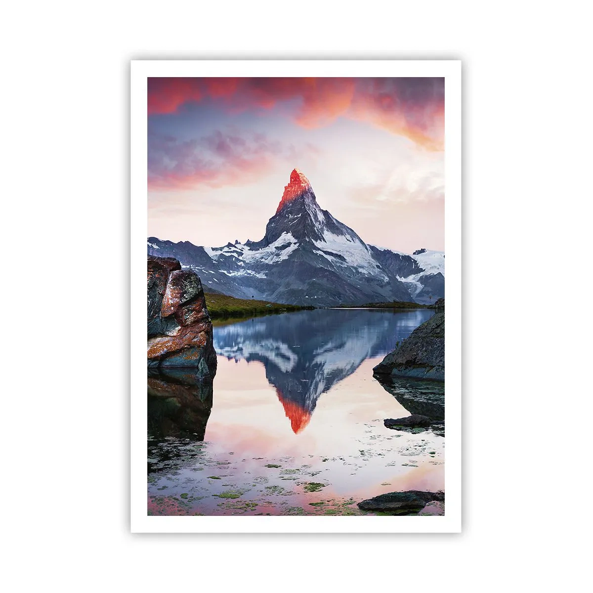 Plakát - Srdce hor je vřelé - 70x100 cm
