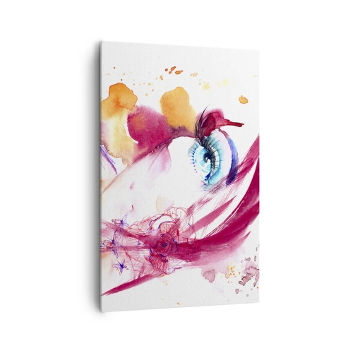 Obraz na plátně - V blízkosti svět rozkvétá - 80x120 cm