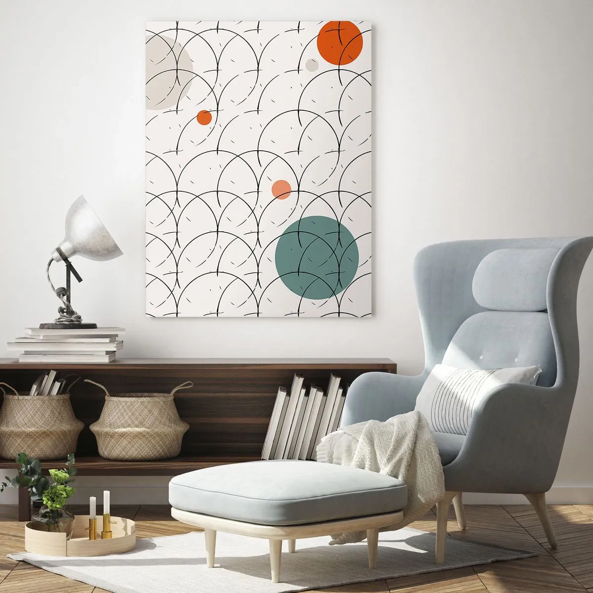 Obraz na skle - V duchu pop-artu - 50x70 cm