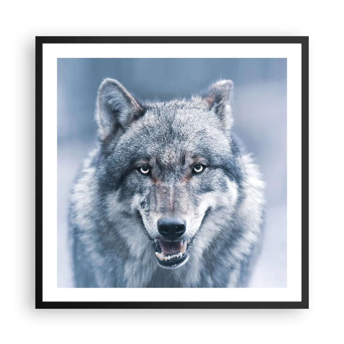 Plakát v černém rámu - Přijmete tuto výzvu? - 60x60 cm