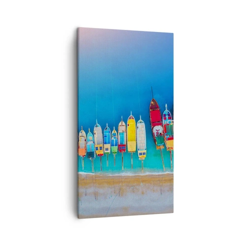 Obraz na plátně - Z ptačí perspektivy - 45x80 cm