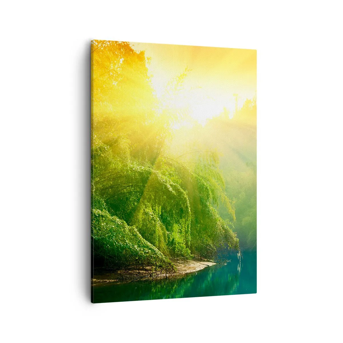 Obraz na plátně - Utopit se ve sluncí a ve stínu - 50x70 cm