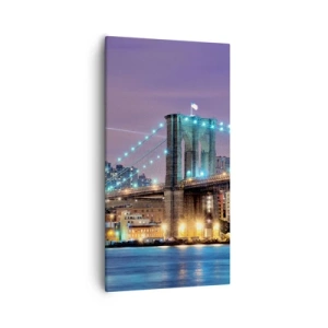 Obraz na plátně - Po mnoho let Brooklynský most - 55x100 cm