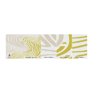 Vzor Fototapety Samolepicí Deluxe Sticker - Kompozice s mírným ohybem - Minimalismus, Kus, Jasný - 100x30 cm