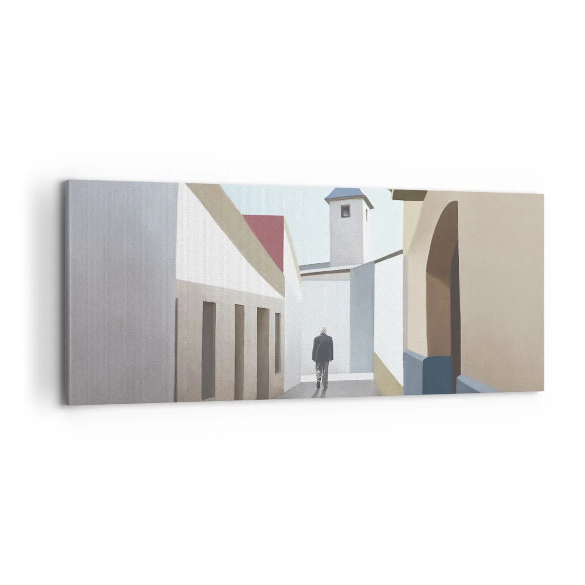 Obraz na plátně - Slunečná procházka - 100x40 cm